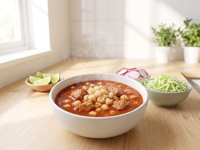 Pozole with Pork & Hominy